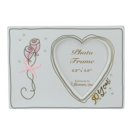 7 25 Blanc 50e Anniversaire De Mariage De Coeur Cadre Photo Pour 4 X 4 Photo Walmart Canada 7 25 Blanc 50e Anniversaire De Mariage De Coeur Cadre Photo Pour 4 X 4 Photo Walmart Canada