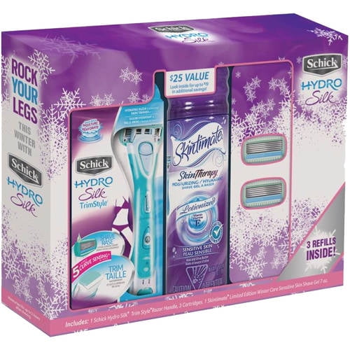 Schick Hydro Silk Trimmer Holiday Gift Set 5 Pc Brickseek