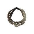 thumbnail image 3 of Unique Bargains 1 Pc Hairband Velvet Pearl Knot Hair Accessories for Women Grass Green, 3 of 4