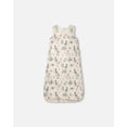 thumbnail image 1 of Organic Cotton Jersey Muslin Sleep Sack Beige Zebra Print, 1 of 3