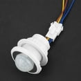 thumbnail image 1 of Mr 1-40W HW06A HW08F Motion Automatic Infrared Switch Sensor With DC Cable For LED Strip, Round Light White Sensor Detector, 1 of 8