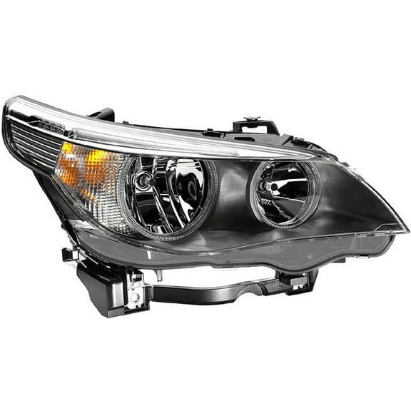 KAI New OEM Replacement Passenger Side Headlight Assembly, Fits 2004-2007 BMW 5 Series