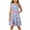 Blue, variant on Hrsba Kids Summer Dress,Toddler Girls Dress Summer Ruffle Sleeve Sundress Outfit For Kids 4-14T,Casual Sleeveless Dress for Girls,Blue ,5 Years