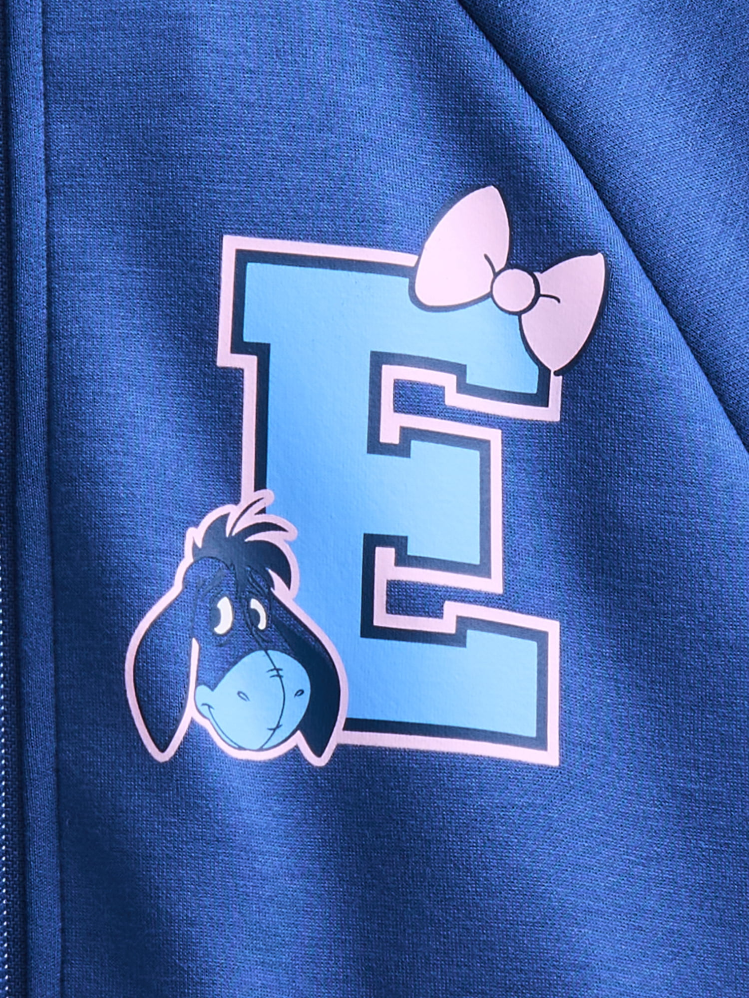 Winnie the Pooh Eeyore Toddler Girls Full-Zip Tracksuit Jacket and Pants Set, 2 Piece, Sizes 12M-5T