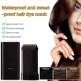 thumbnail image 2 of 2PCS White Hair Concealer Stick, White Hair Concealer Stick for Women, Portable Hair Color Touch-UpStick with Comb, Waterproof and Sweat-Proof Hair DyeStick (#Black, 2PCS), 2 of 7
