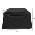 thumbnail image 2 of Covered Living BBQ Outdoor Grill Cover 75"L x 26"D x 46"H Black Vinyl, 2 of 4