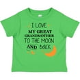 thumbnail image 3 of Inktastic I Love My Great Grandmother to the Moon and Back Boys or Girls Toddler T-Shirt, 3 of 5