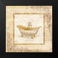 thumbnail image 2 of Grey, Jace 15x15 Black Modern Framed Museum Art Print Titled - Postal vintage bath, 2 of 5