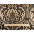 thumbnail image 2 of Brown/Teal Quagmire Ogee Jacquard Home Decorating Fabric, Fabric By the Yard, 2 of 4