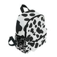 thumbnail image 2 of FORMRS School Backpack with Front Zippered Pocket 12" Student Travel Daypack, Cow Spots, 2 of 6
