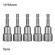 thumbnail image 5 of Speravity Destornillador de tuercas de acero portátil de 5 piezas, broca de vástago hexagonal para el hogar, destornillador neumático Herramientas eléctricas 15x65mm, 5 of 6