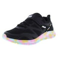 thumbnail image 5 of Fila Galaxia 5 Strap Mashup Girls Shoes Size 13, Color: Black/Pink/Blue, 5 of 5