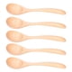 thumbnail image 2 of Cuchara de sopa ANGGREK 5 Piezas de madera Mango Largo Multiusos, 2 of 8