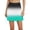 Green, variant on FASHOFT Tennis Skirts For Women Printed Double Layer Skort With Pockets Elastic Waist For Yoga Running And Casual Sports Wear Womens Athletic Skirt Army Green