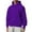 Purple&&100, variant on CONROSES Men's Hoodies Solid Color Plus Size Hoodie for Men Long Sleeve Warm Pullover Hooded Sweatshirt Soft Fall Winter Sweatshirts With Pocket
