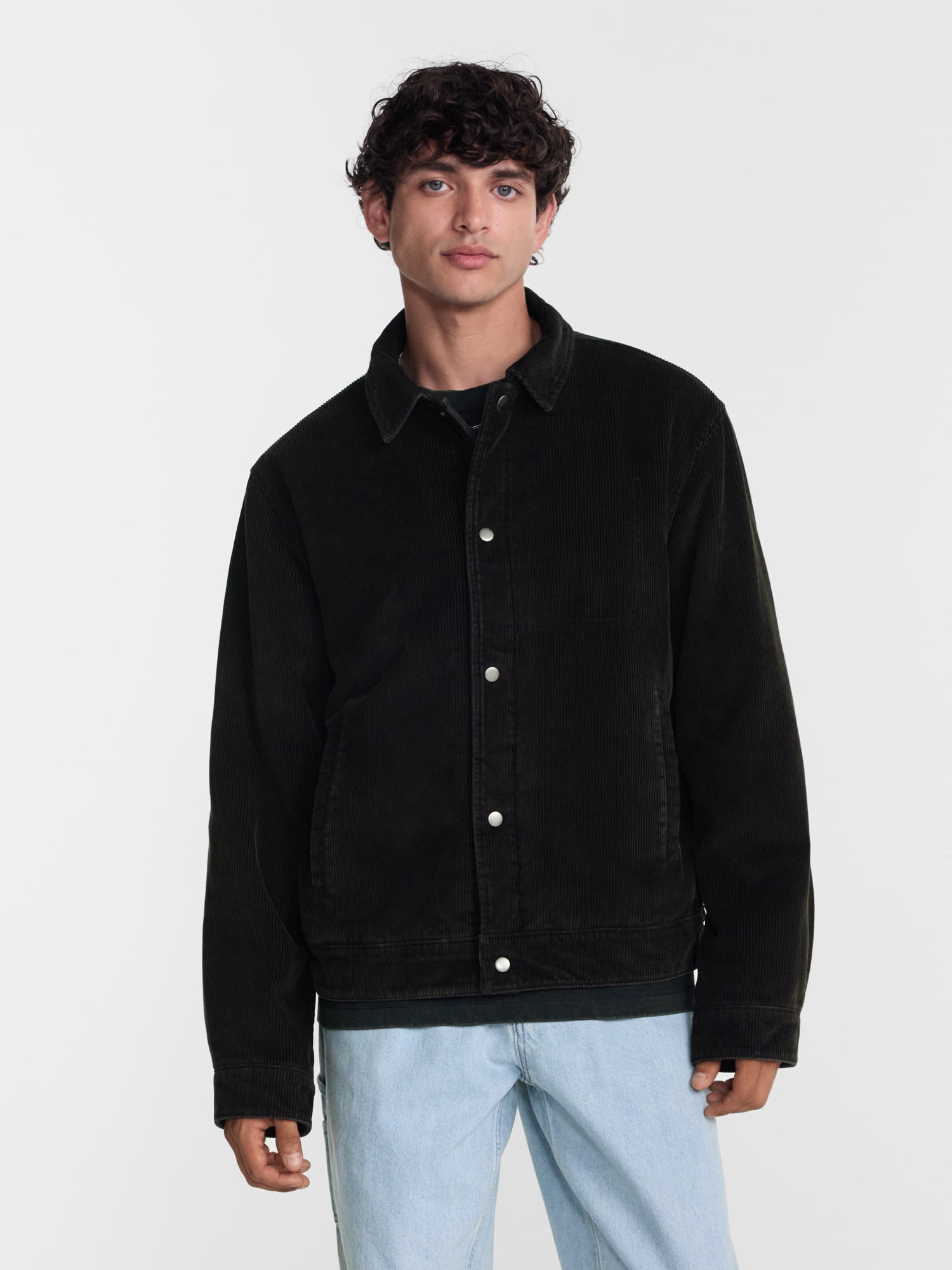 No Boundaries Corduroy Trucker Jacket, Men’s S-3XL