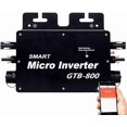thumbnail image 1 of Micro Grid Tie Inverter, Solar Grid Tie Inverter, High Conversion Rate Solar Micro Inverter, IP65 Waterproof WiFi Control, Smart Micro Inverter Solar Grid Inverter WiFi Control, 1 of 5