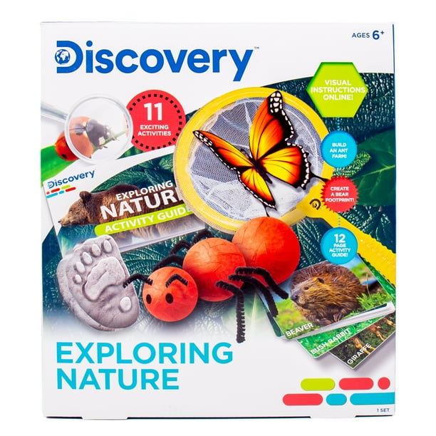 Discovery™ Exploring Nature STEAM kit, 11 Exciting Activities Walmart