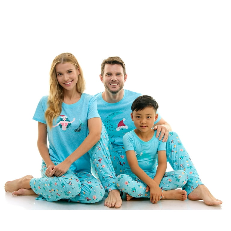 Mermaid christmas pajamas sale