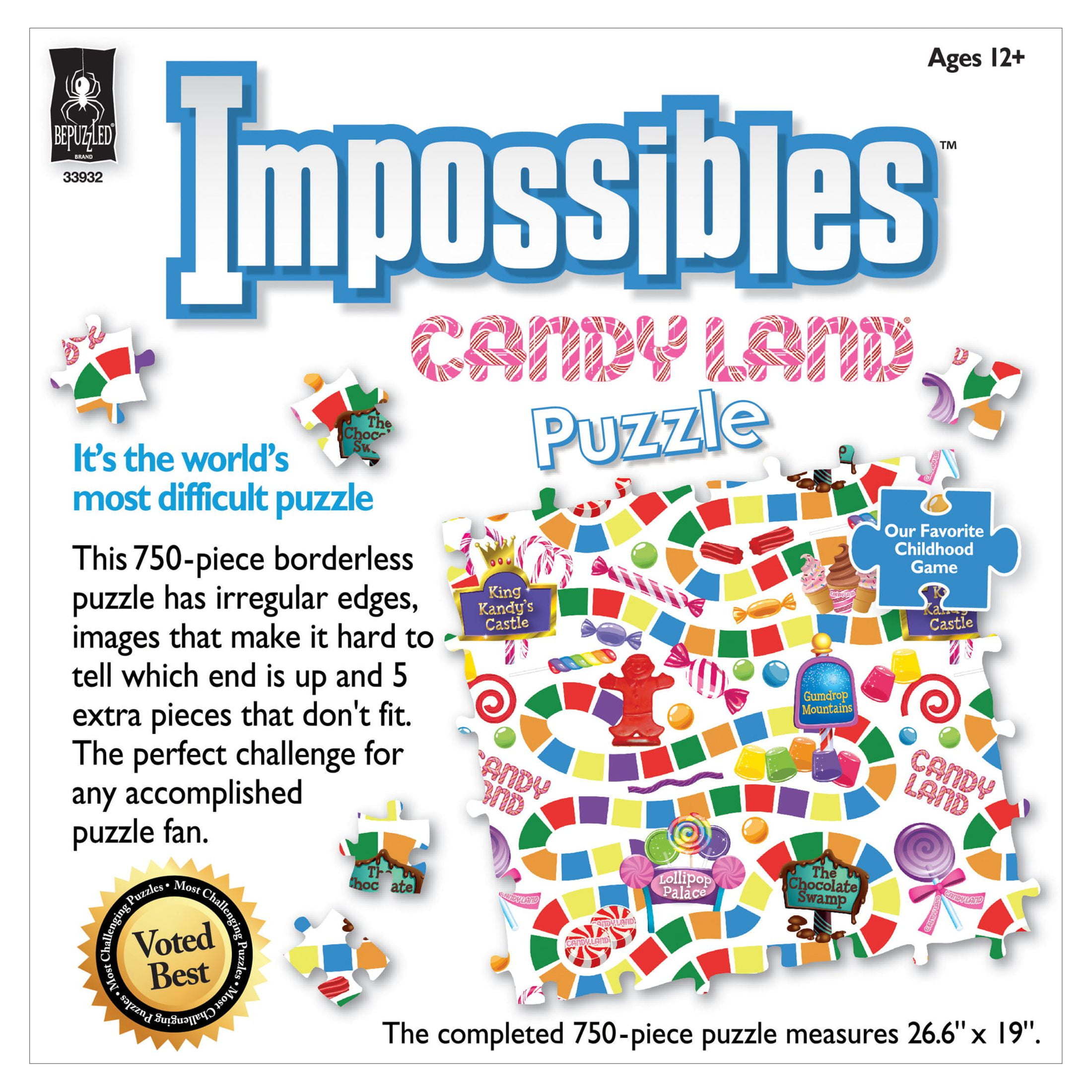 ジグソーパズル CANDY LAND Vintage Candy Land Child Jigsaw Puzzle 35 Pieces Milton