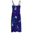 thumbnail image 6 of Stargate galaxy glyphs Sleeveless Dress Dresses Long dress, 6 of 6