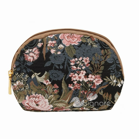 Signare USA Floral Peony Cosmetic Bag