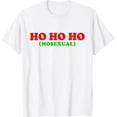 thumbnail image 1 of Ho Ho Mosexual - Camiseta divertida de Navidad con orgullo LGBTQ de Papá Noel, 1 of 2