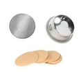 thumbnail image 5 of Cuticate 54 mm Coffee Filter Basket Coffee Machine Filter Kitchen Tools Home Reusable Replace Round Paper Espresso Puck Screen Set B, 5 of 9