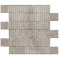 thumbnail image 3 of The Tile Life Wilds 2" x 4" Gravel Grey Matte Porcelain Mosaic Floor and Wall Tile, 1 Sheet, 3 of 6