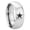 Gray High Polish, variant on Cowboys Star Gray High Polish Dome Tungsten Men Ring 10MM