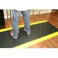 thumbnail image 2 of 36" Wide, Rhino Mats, Diamond  PLATE RHI-NO SLIP, Black w/ Yellow Borders, 9/16" Thick, Choose Length, 2 of 5