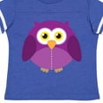 thumbnail image 4 of Inktastic Purple Owl Bird Boys or Girls Toddler T-Shirt, 4 of 5