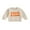Beige, variant on Bagilaanoe Toddler Baby Girl Boy Halloween Sweatshirt Long Sleeve Letter Embroidery Pullover 6M 12M 18M 24M 3T 4T Kids Fall Loose Tee Tops