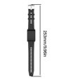 thumbnail image 7 of KUFptva Silicone+Nylon Replacement Watch Straps Compatible for Dedicated Fitness Device Comfortable and Soft Daily Wear, 7 of 7