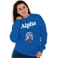thumbnail image 3 of Alpha Dog Slush Puppie 80s Logo Sweatshirt for Men or Women Brisco Brands M, 3 of 6