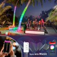 thumbnail image 3 of Smart Led String Lights Dormitorio funciona con Google Home Musical Fairy Light P - 16 pies 33 bombillas Kuyhfg Sin marca, 3 of 3