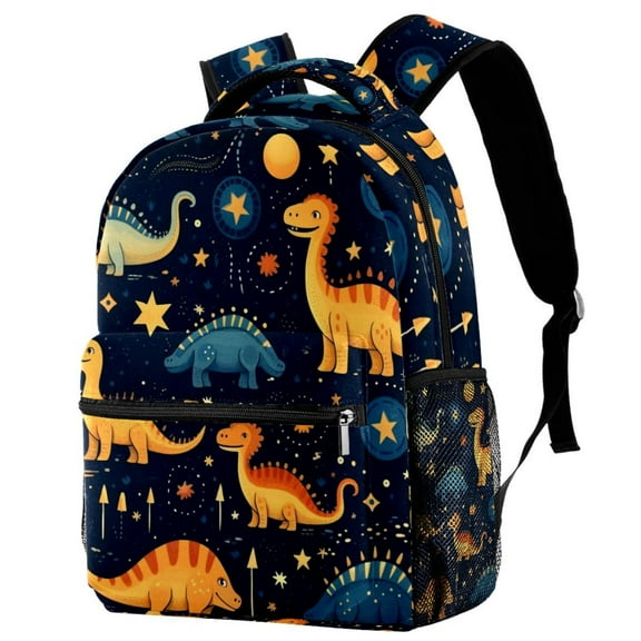 Lightweight Backpack Cartoon Dinosaur School Bag Travel Laptop Daypack for Men Women Casual Rucksack