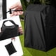 thumbnail image 3 of Housse Barbecue, 420D Oxford Bâche de Protection, Anti-Vent/Solei/l'eau, Exterieur Housse Barbecue Convient la Plupart des Grills (77 70 110cm), 3 of 5