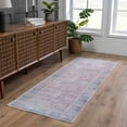 thumbnail image 2 of BoutiqueRugs Dare Traditional Runner Rug - Machine Washable - Light Blue, Cream, Off White - 2'7" x 10' Runner, 2 of 10