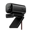 HyperX Vision S – Webcam, 4K Video Recording @ 30fps, 90° Field-of-View, Responsive Autofocus, Hyperflex Cable, Aluminum Body, Plug and Play, Sony Starvis 8MP Sensor, 5G2P Lens, USB-C – Black
