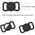 thumbnail image 2 of 2pc Étui de Protection en Silicone Compatible avec Airtag Gps Finder, 2 of 5