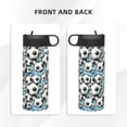 thumbnail image 3 of Balery Football Soccer Ball Pattern Water Bottle,18oz Sports Insulated Kettle for Cycling Gym Basketball Outdoor, Suitable as a Present, 3 of 8