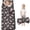 Unicorn and Flower Grey Pattern, variant on Unicorn and Flower Blue Pattern Teens Toddler Nap Mat with Pillow, Sleeping Mat Bag for Preschool Daycare 59"x22"