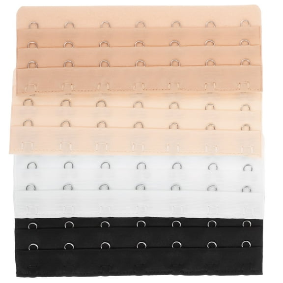 Baade 4 Pcs Shapewear Womens Corset Hook Bra Extenders for Plus Size Bra Extension Corset Extender Women Women's