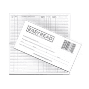 Easy Read Register 10 checkbook Transaction Registers for Personal Checks - 32 pages with 510 lines - 2020/2021/2022 Calendars