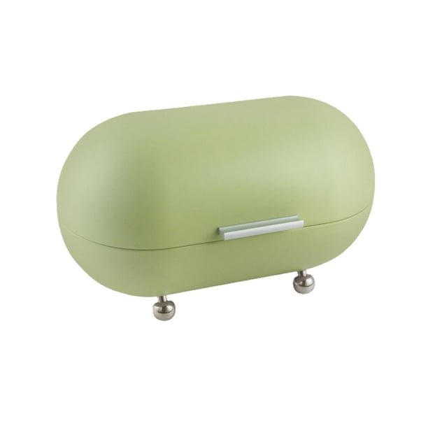 SGACAI Contenedor de pan Caja de pan para encimera de cocina Contenedores de almacenamiento de pan de hierro;