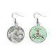 thumbnail image 1 of China Blue Dragon Wave Line pintura repetir Colgante decorativo temporada pendientes de primavera joyas Unbranded M, 1 of 3
