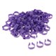 thumbnail image 5 of 100pcs Clip de Plástico en Anillos de piezarna Etiqueta de piezaza para Pollo Aves Pequeñas Gallo 2.0cm púrpura Yotijar Pinzas de anillo de aves numeradas, 5 of 10