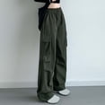 thumbnail image 6 of Cargo Pants Women Wide Leg Pants Baggy Pants Joggers Women Hiking Gear Going Out Pants, 6 of 6