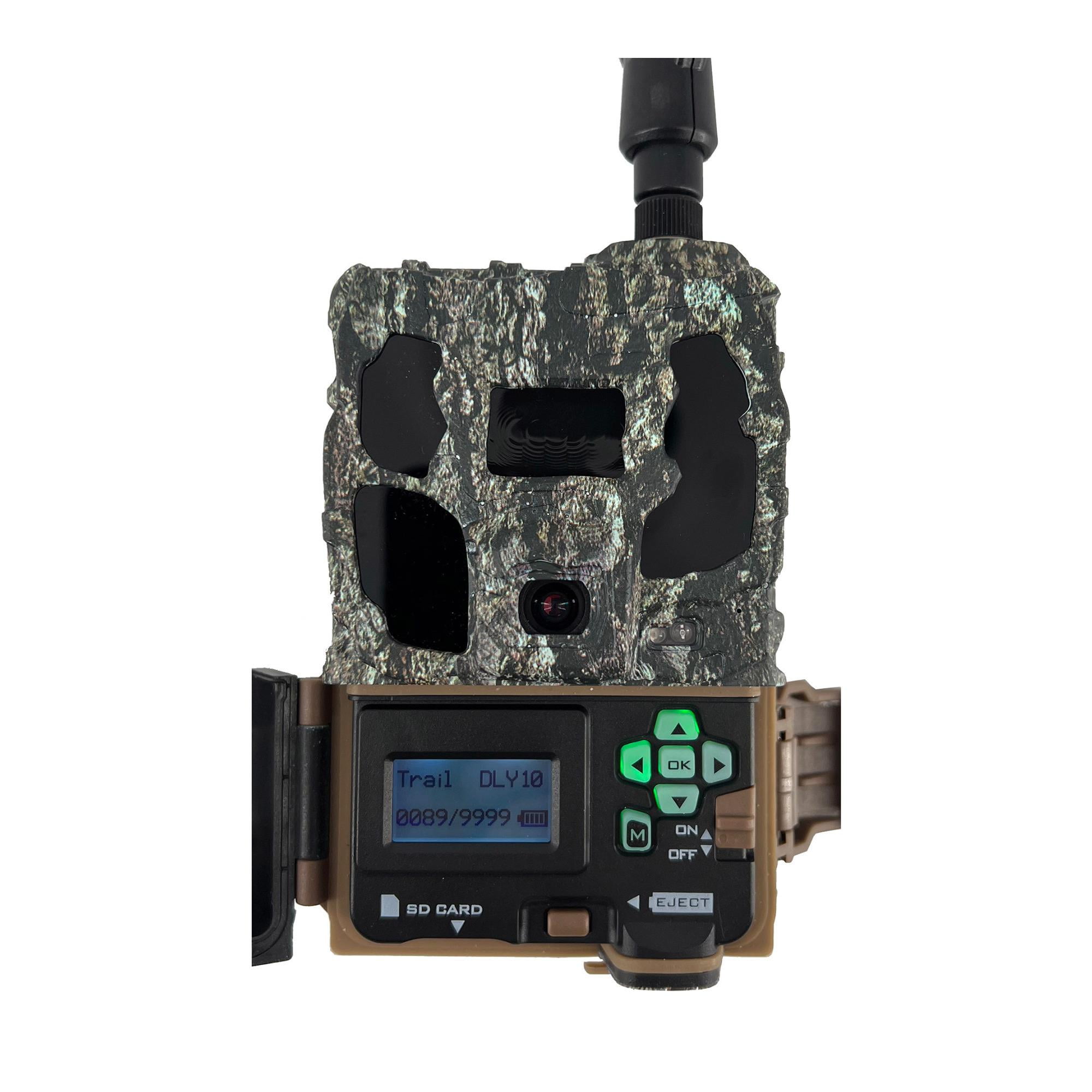 Browning Trail Cameras - Defender Wireless Pro Scout Max HD AI 46MP Trail Camera Bundle with 32GB Memory Card and Card Reader (3 Items)